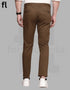 Brown Cotton Imported Stuff Pant Smart Fit
